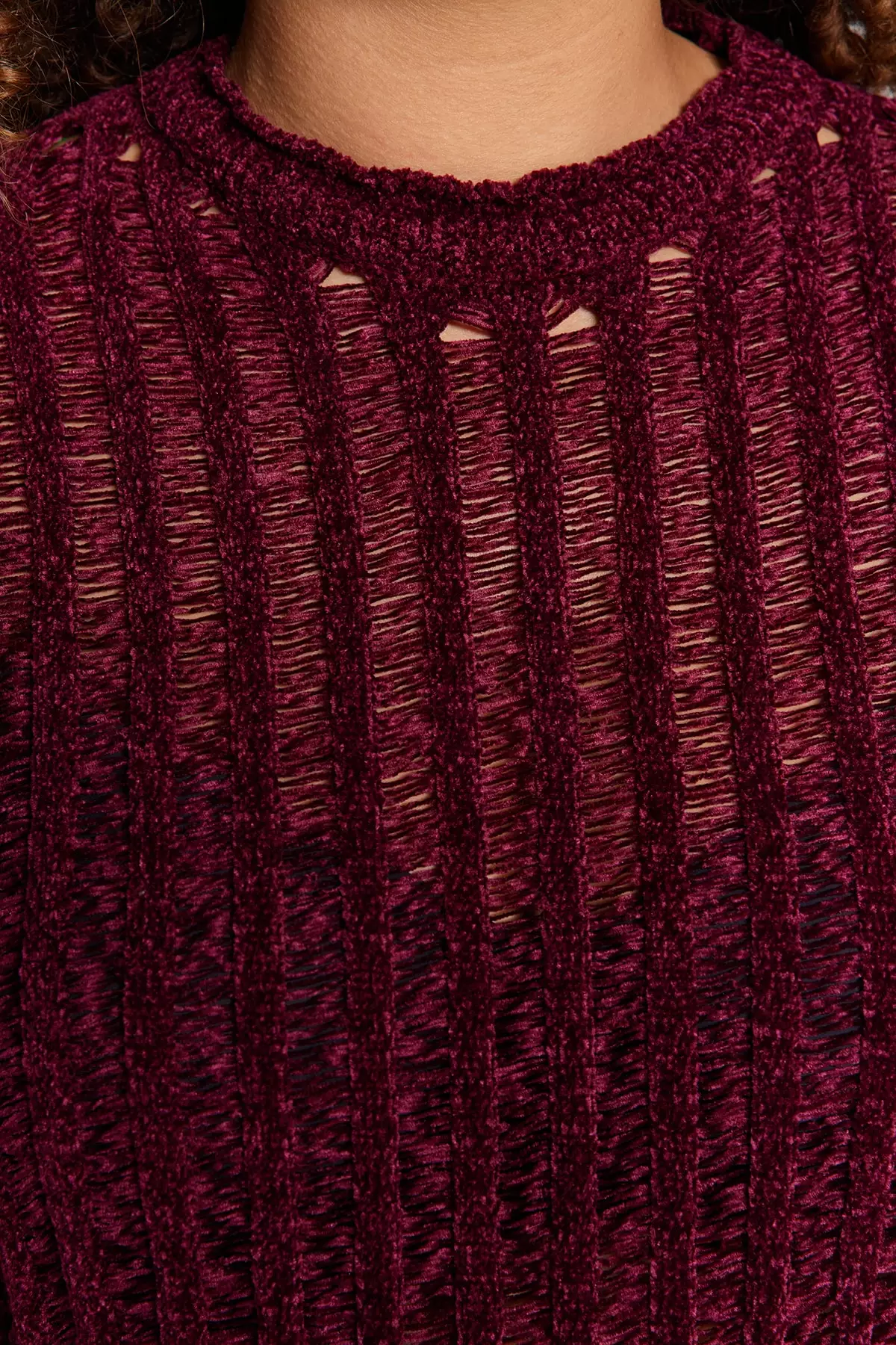 Maroon knitwear clearance