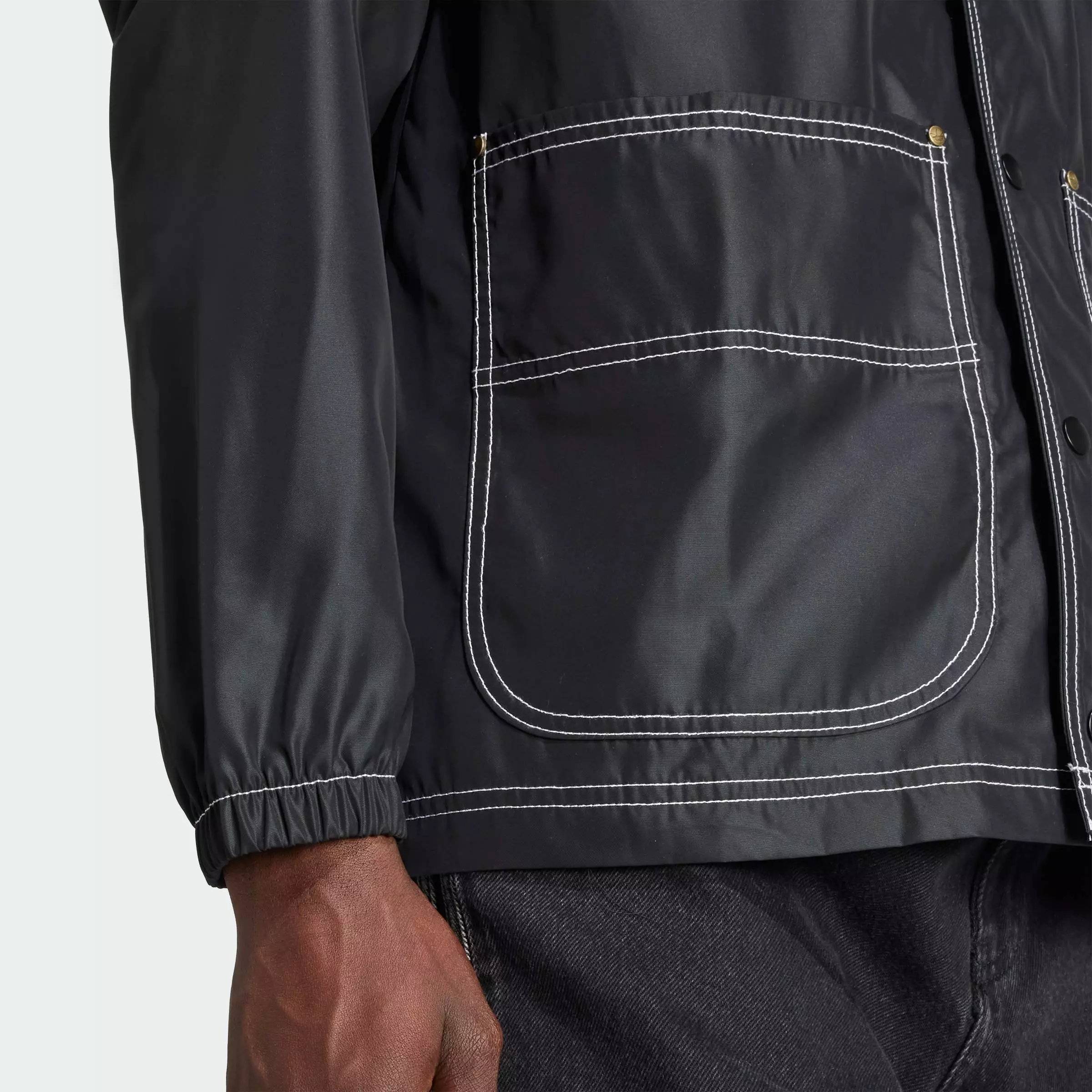 Lifestyle Wabash Regular Coach Jacket Men Black JW0174