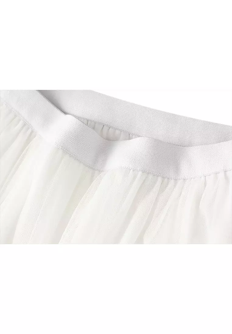 High Waist Slim Mesh Maxi Skirt AF8859