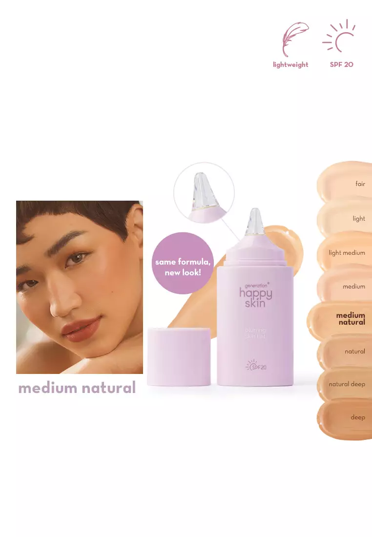 Discount on Happy Skin  shoes - SKU: Generation Happy Skin Blurring Skin Tint SPF20 in Medium-Natural