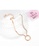 Air Jewellery gold Luxurious Ring Shape Necklace In Rose Gold 82E00ACB42A23CGS_5