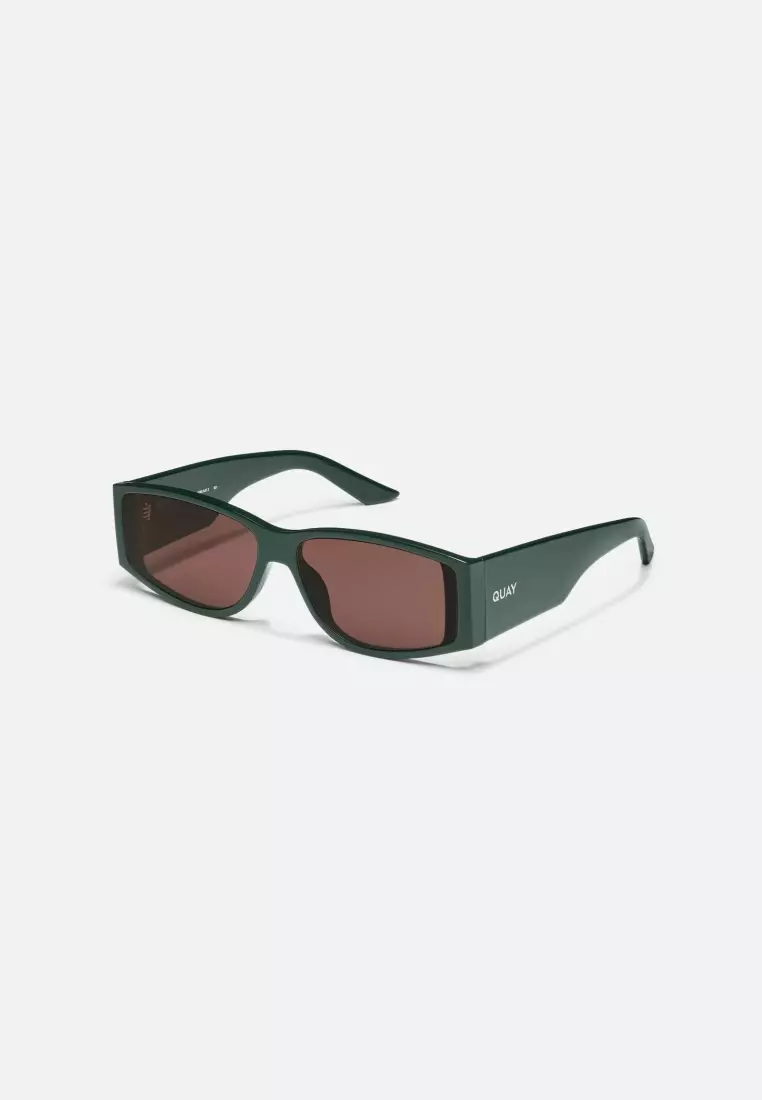 Not My Fault Sunglasses - Deep Green/Brown - Exclusive Colourway