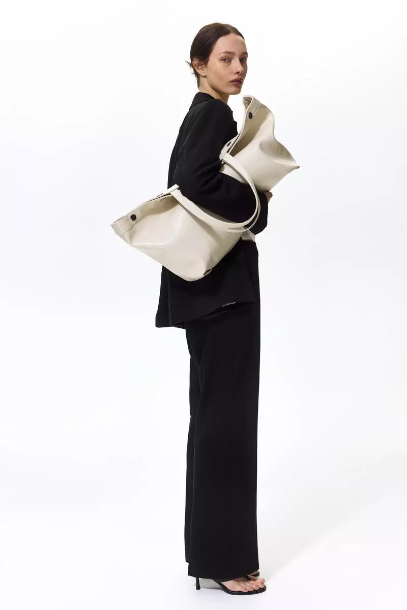Linen-blend tailored trousers