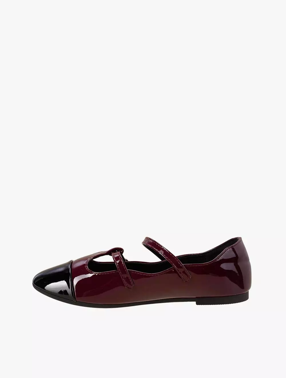Payless Chrissie Womens Juliet MJ Flats - Maroon_15