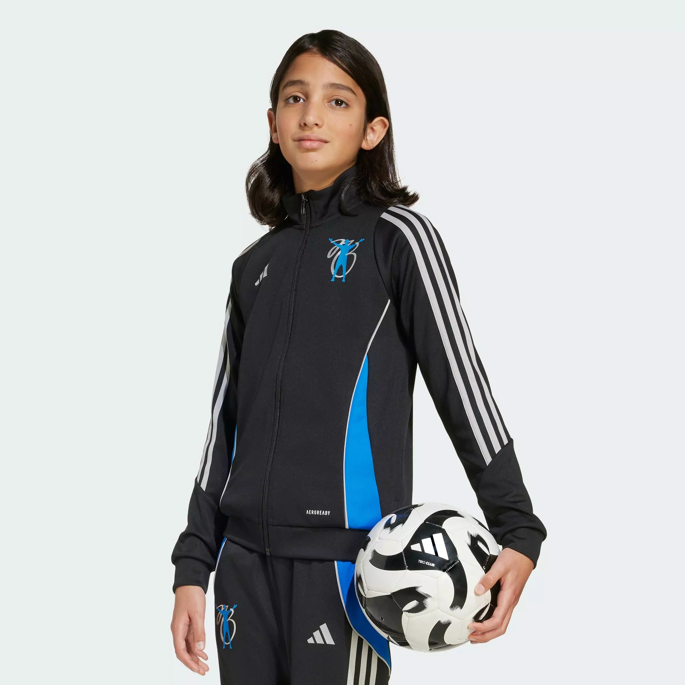 Football Jude Bellingham Training Jacket Kids Unisex Black JX3943