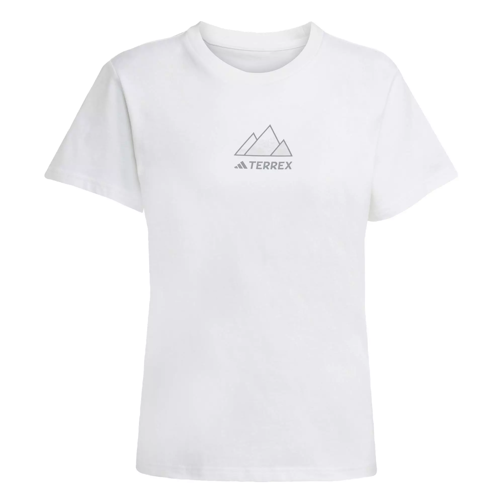 Hiking Terrex Outdoor Athlete Graphic Tee Women White JM6365
