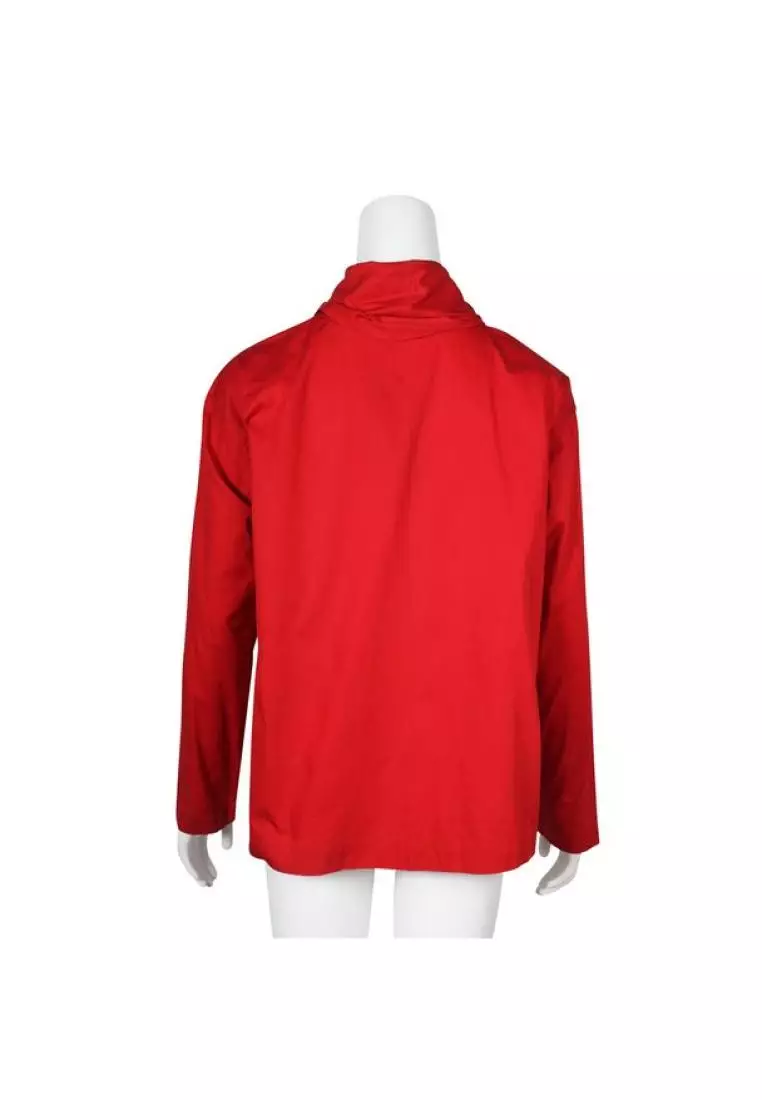 Red discount designer coat