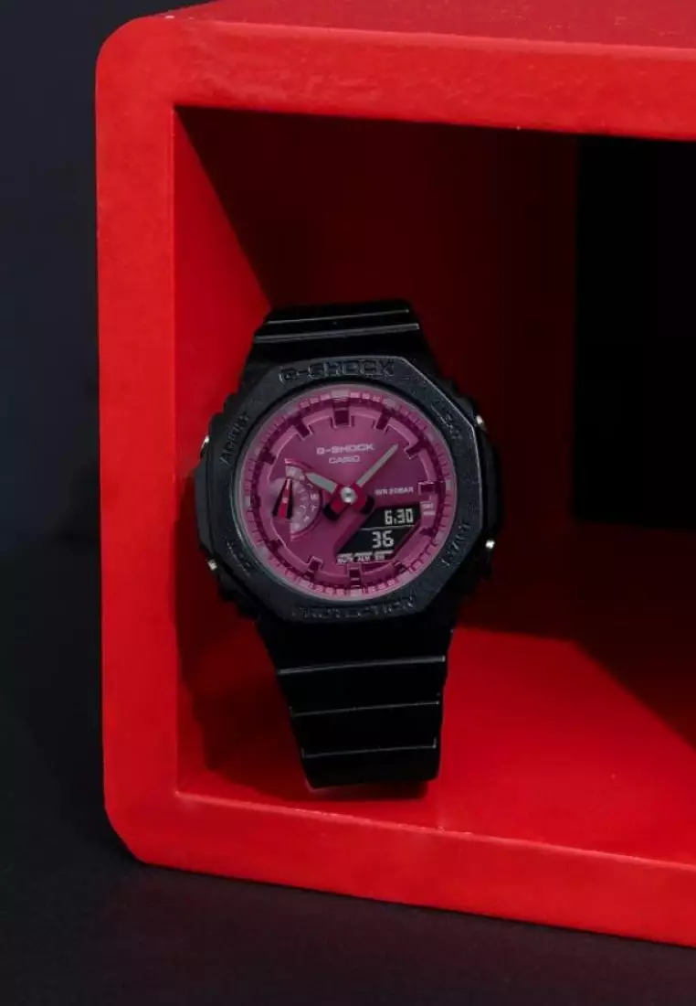 Buy Casio Casio G-Shock Black Resin Strap Women Watch GMA-S2100RB