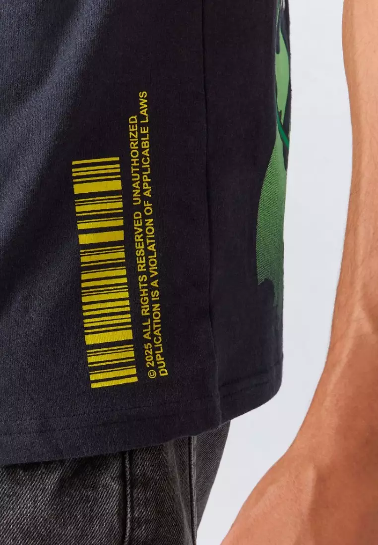 NYC Streetwear - Stack Cash Short Sleeves Tee - Black