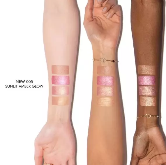 Dior Backstage Glow Maximizer Palette - 005 Sunlit Amber Glow