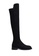 Twenty Eight Shoes black Supper Skinny Suede Fabric Long Boots 718-5 20222SH77FD485GS_1