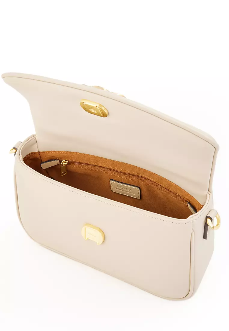 Beige Lean Small Crossbody Bag