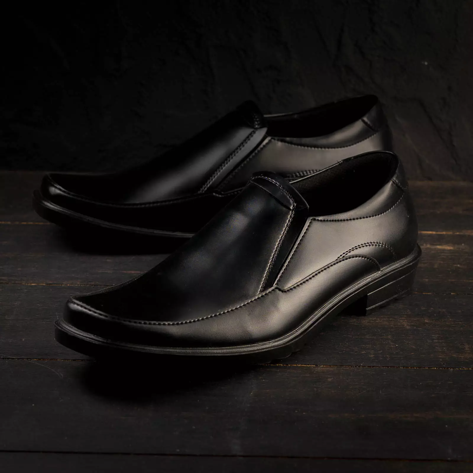 PAULMAY - Sepatu Formal Casual Pria Wina 77 Black