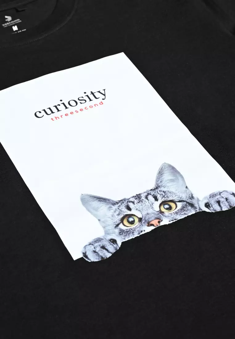 T-Shrit Short Sleeve Ultra Comfort Cat Picture C380723