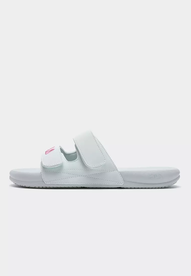 FILA CORE FASHION DRIFTER 2 WOMEN Women Slippers (Black / White / Grey)