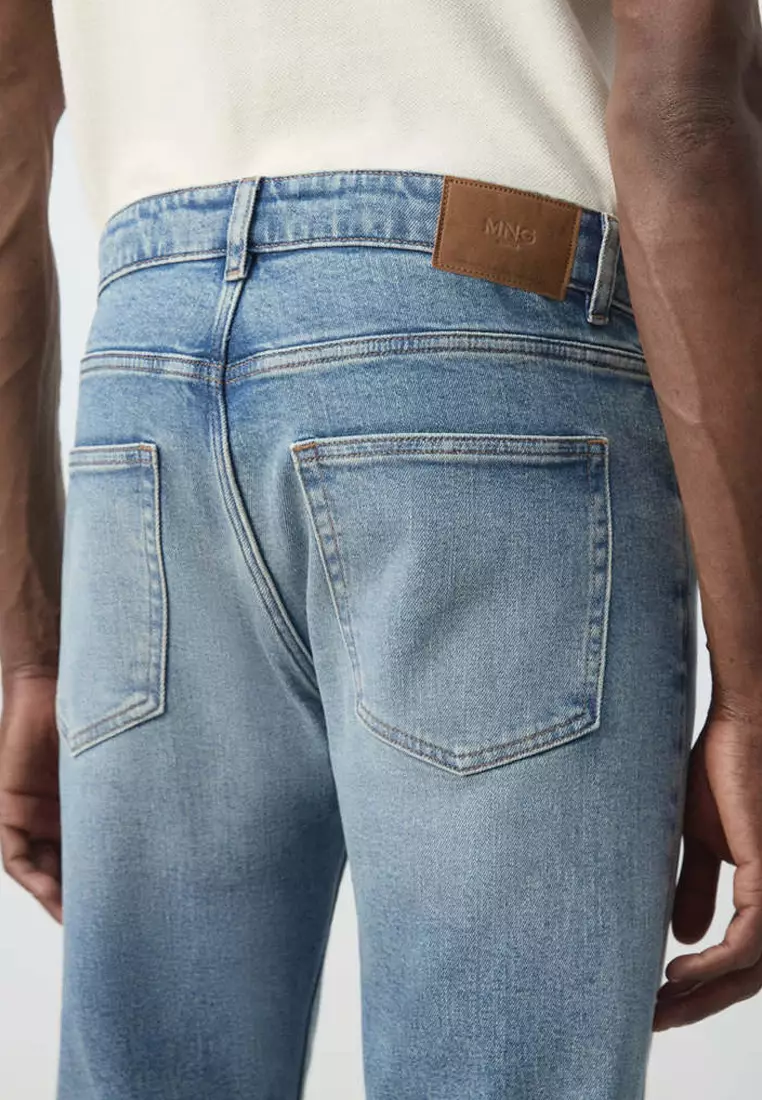 Ben Cropped Tapered-Fit Jeans