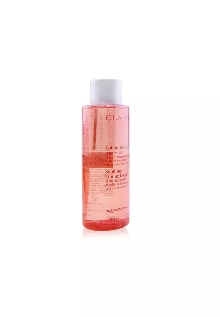 Clarins - Soothing Toning Lotion With Chamomile & Saffron Flower Extracts - Very Dry Or Sensitive Skin 400Ml/13.5Oz