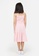 Gen Woo pink Gingham Mini Dress 62656KA50EC28AGS_3
