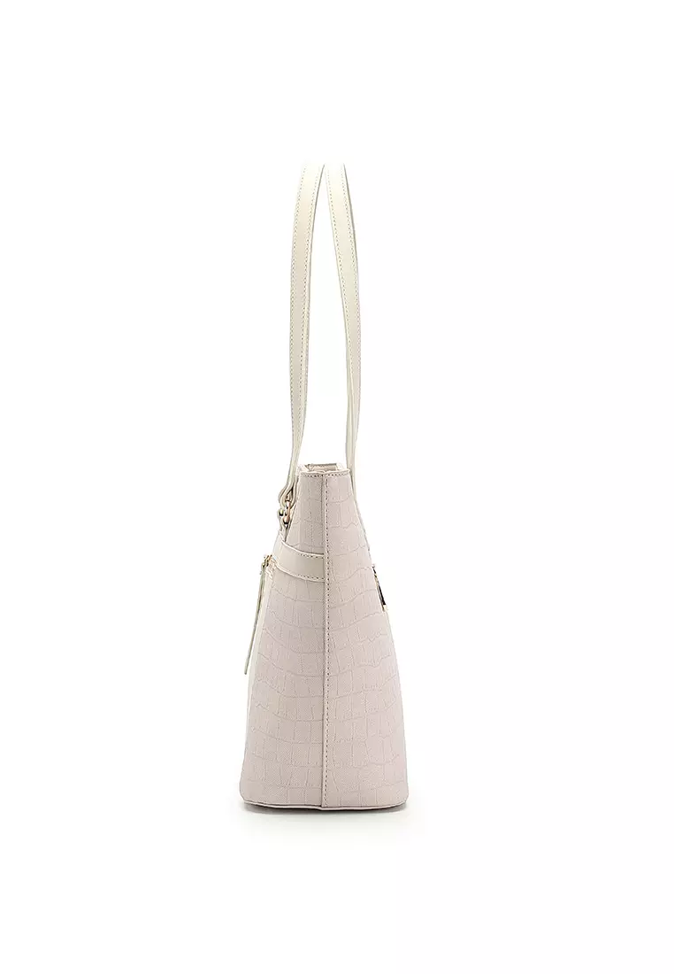 Women's Tote Bag / Shoulder Bag - Beige
