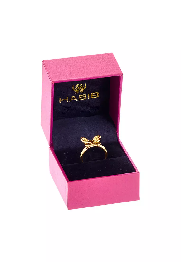 HABIB 999/24K Yellow Gold Ring R9ACF0824-FP