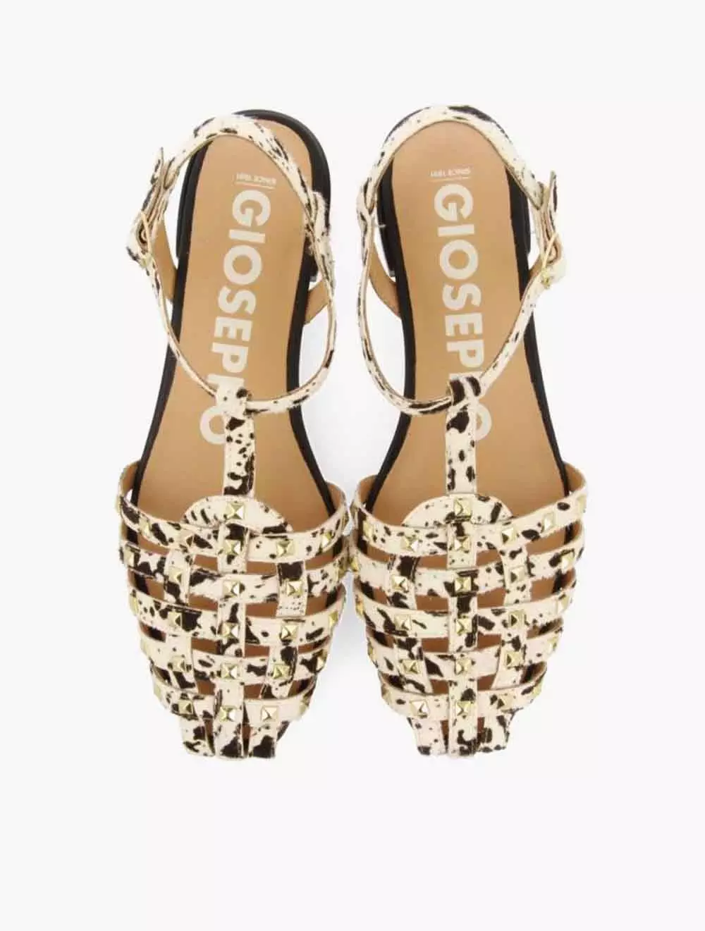 Gioseppo CONNERTON Sandals - Black/White