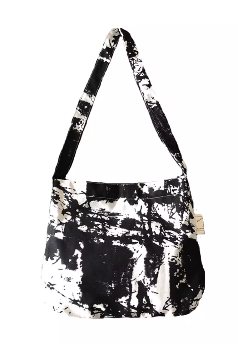 Buy Sunnydaysweety Retro Ink-Style All-Match Shoulder Bag