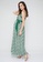 9months Maternity green Green Sash-Tie Maxi Dress C484AAAF575307GS_2