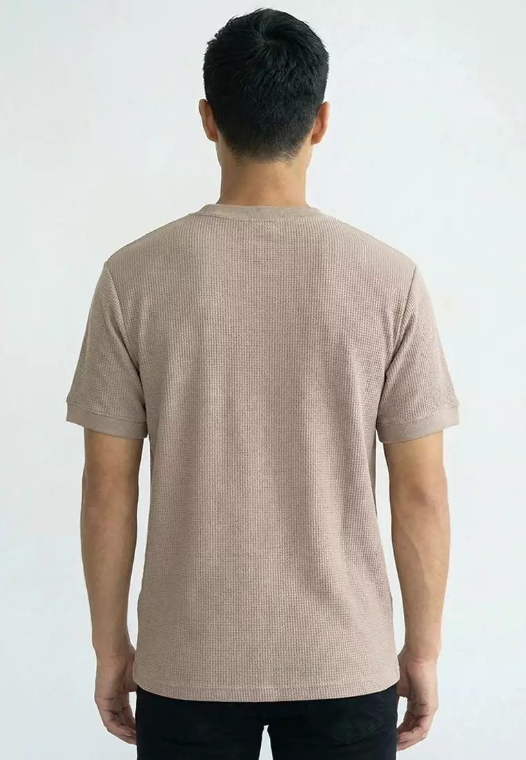 Jairus Textured Waffle Tee