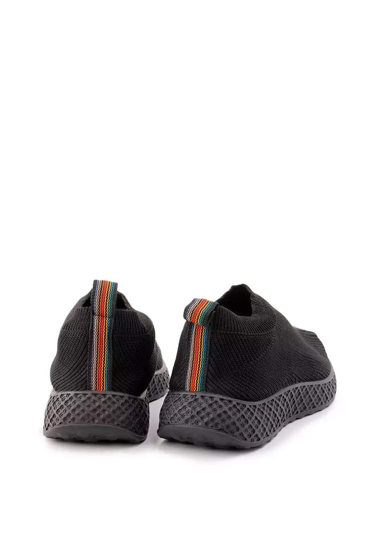 PAULMAY - Sepatu Slip on Pria Berlin - Black Rainbow