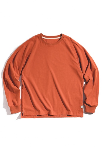 Twenty Eight Shoes orange VANSA Solid Color Crew Neck Long Sleeved Sweater   VCM-Ss2001147 64630AA661916EGS_1