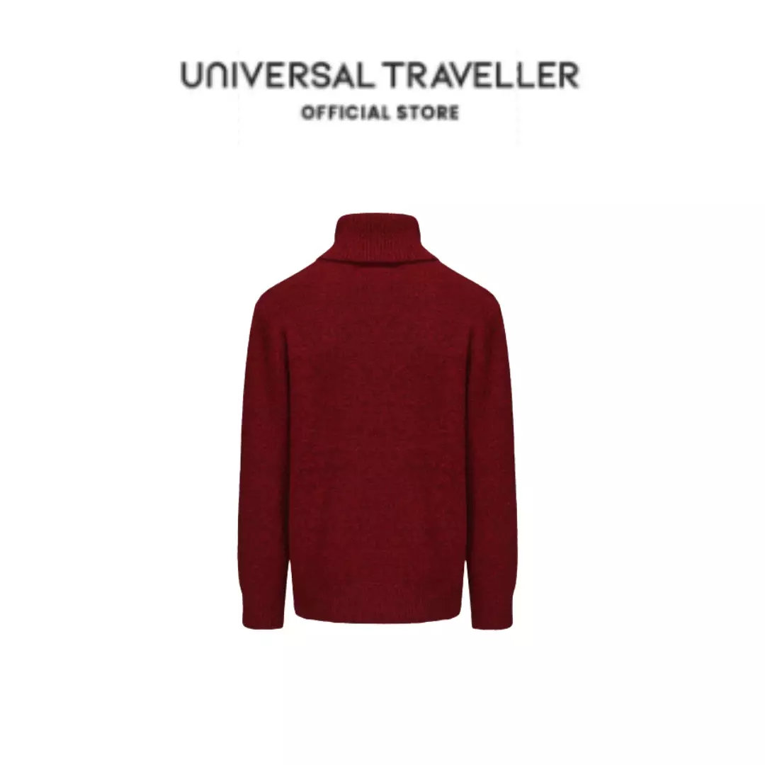 Universal Traveller WOOL BLEND TURTLE NECK KNITTED SWEATER KS24059