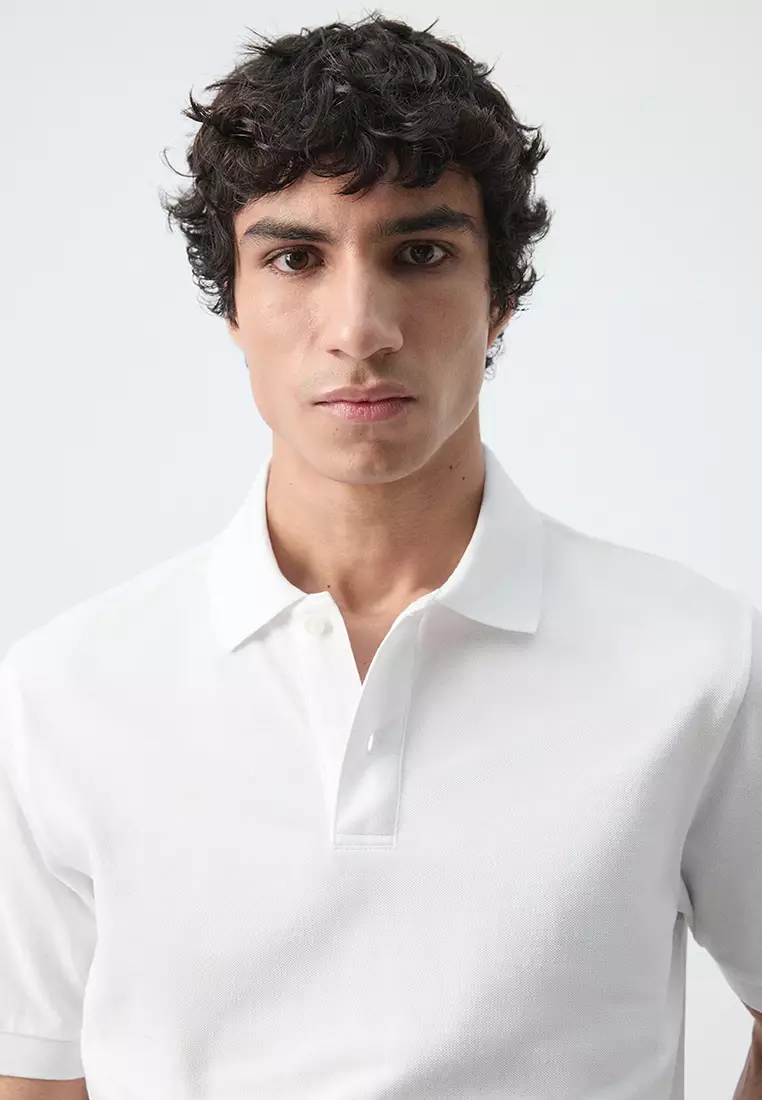 Regular-Fit Cotton Piqué Polo Shirt