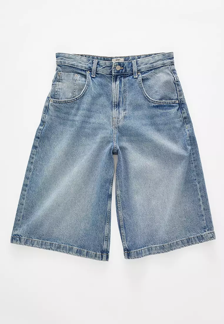 Y2k Super Wide Jorts