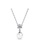 Her Jewellery white and silver Pauline Pendant - Made with premium grade crystals from Austria HE210AC20BTFSG_1