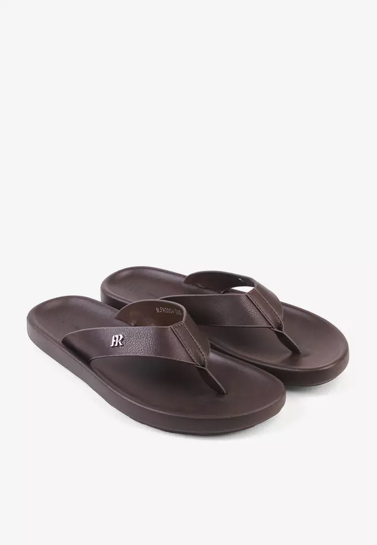 Sandal Jepit Pria Flip Flop Kulit Anti Slip M.Frosch