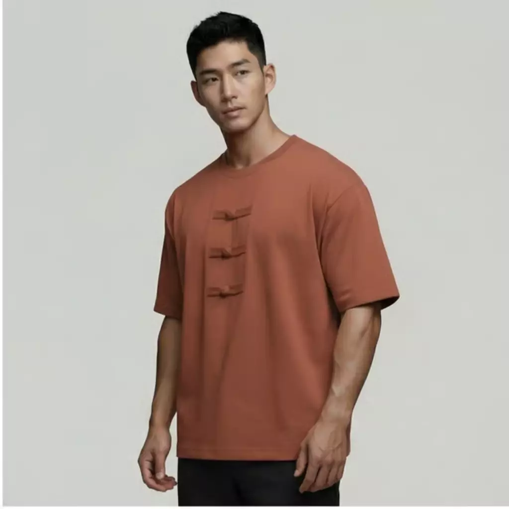 THIRDDAY Kaos Oversize Cheong Sam Imlek Sincia Hybrid Cotton 240gsm arabian spice MTZ01