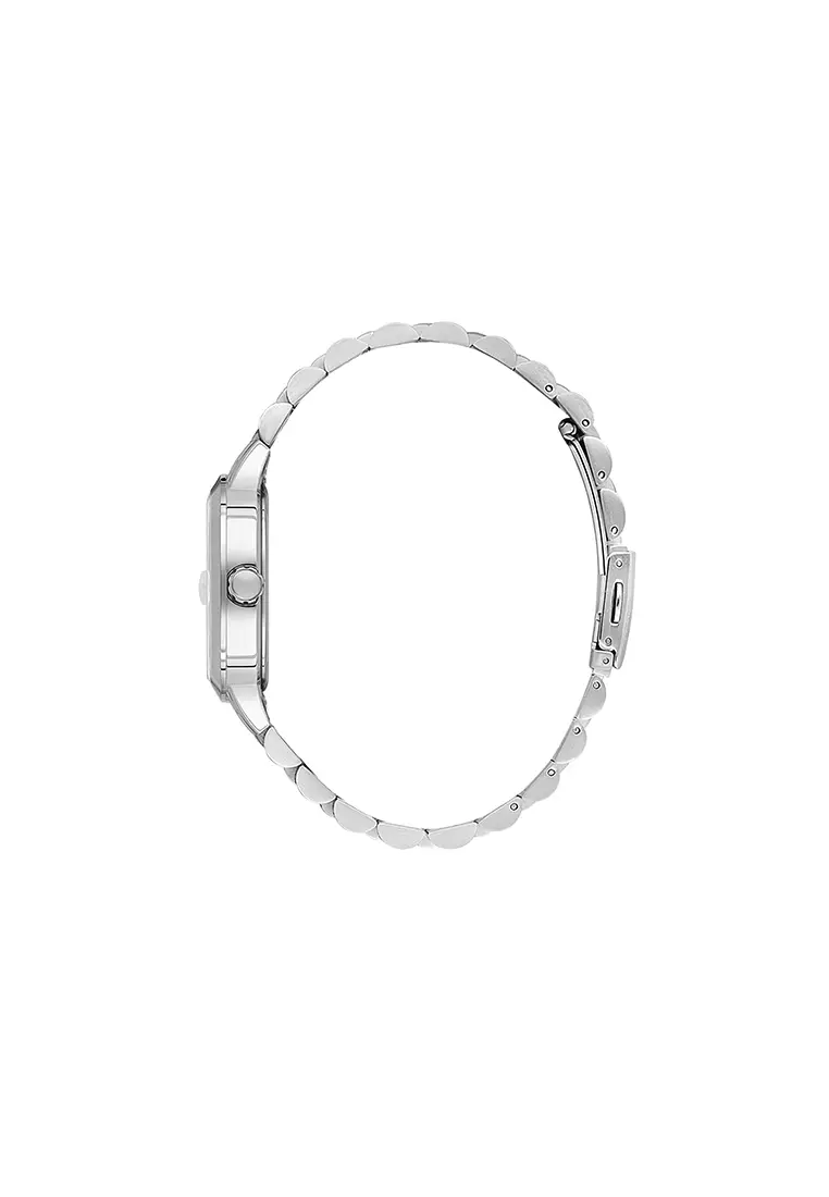 Men Analog Silver Stainless Steel Watch DK.1.14198-4