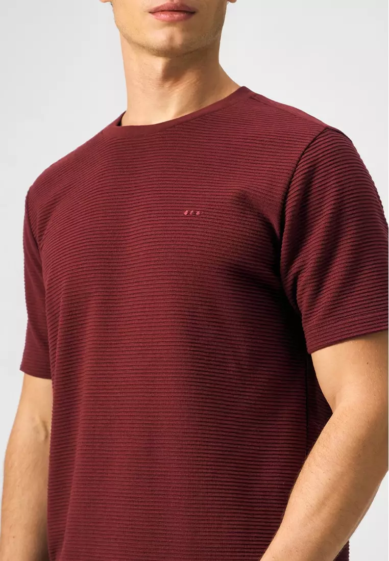 O.O.O. Textured T-Shirt
