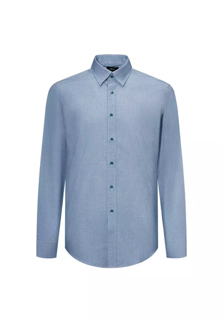 Non-Iron Silky Touch Smart Fit Twill Shirt