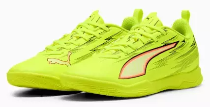 PUMA Ultra 6 Play It Jr 10905601 - Sepatu Futsal Anak (Kuning)