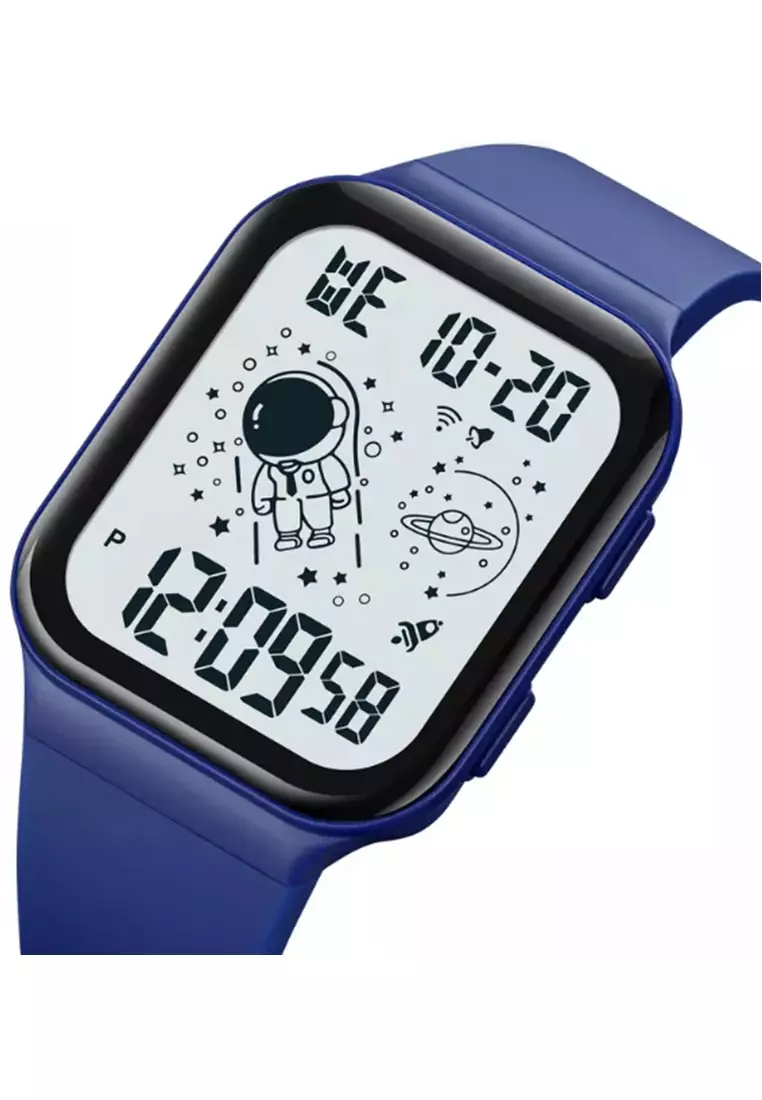 Jam Tangan Digital Pria Waterproof Many Function Strap Tali Material PU Silicone IR29 ORIGINAL