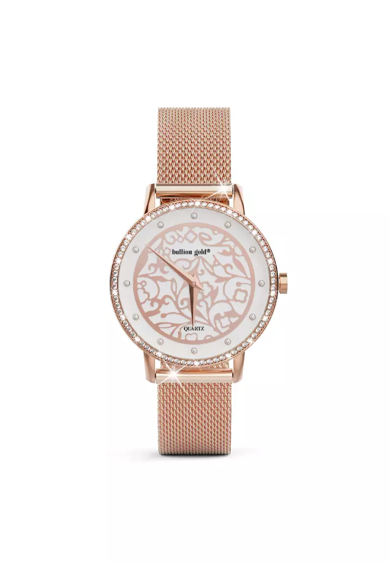 Elite watches rose discount gold