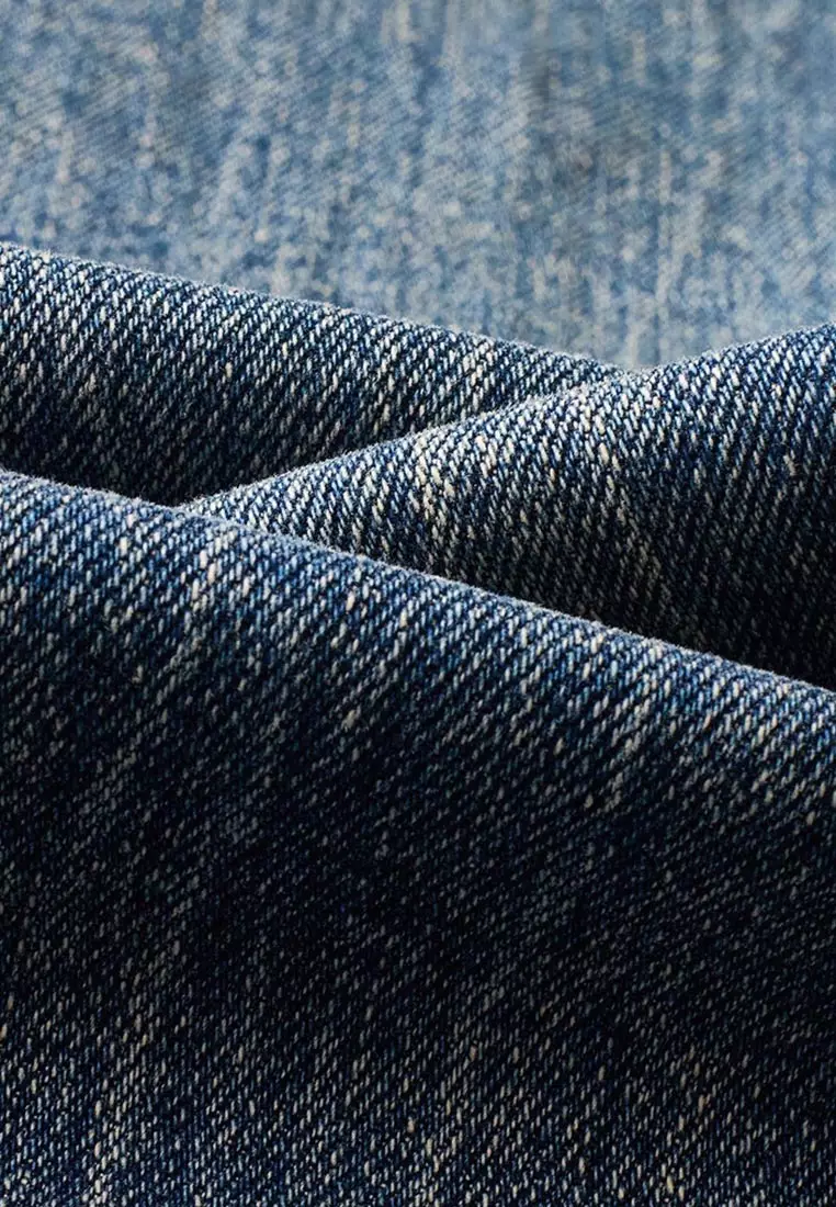 High Rise Bootcut Stretch Denim Jeans