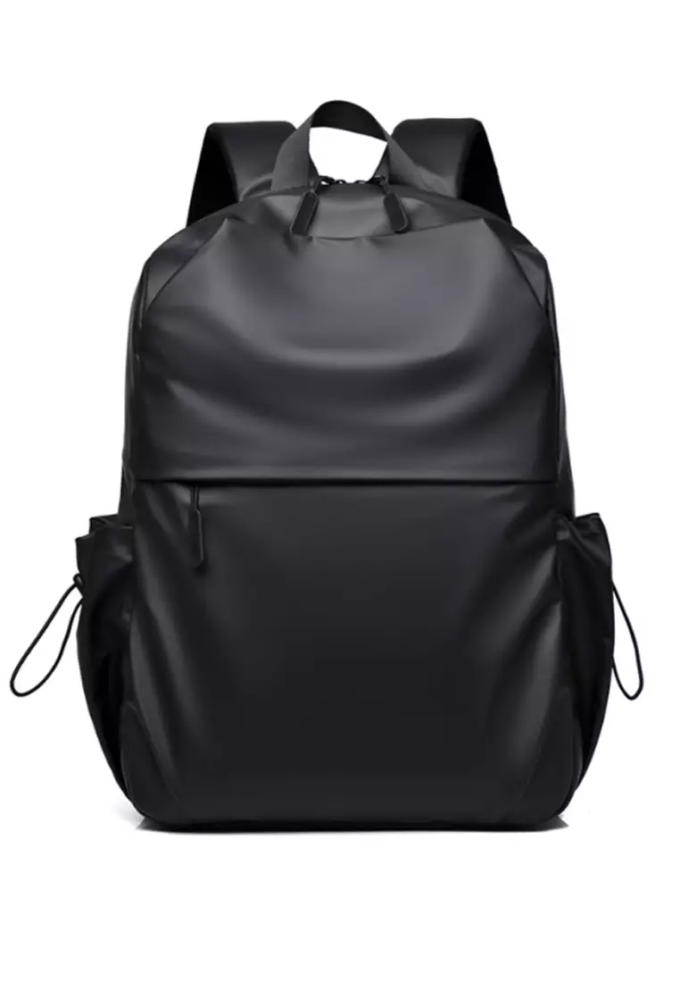 black backpack bag