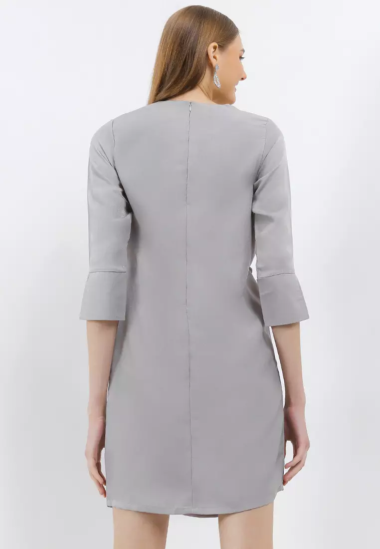 Novia Dress In Grey