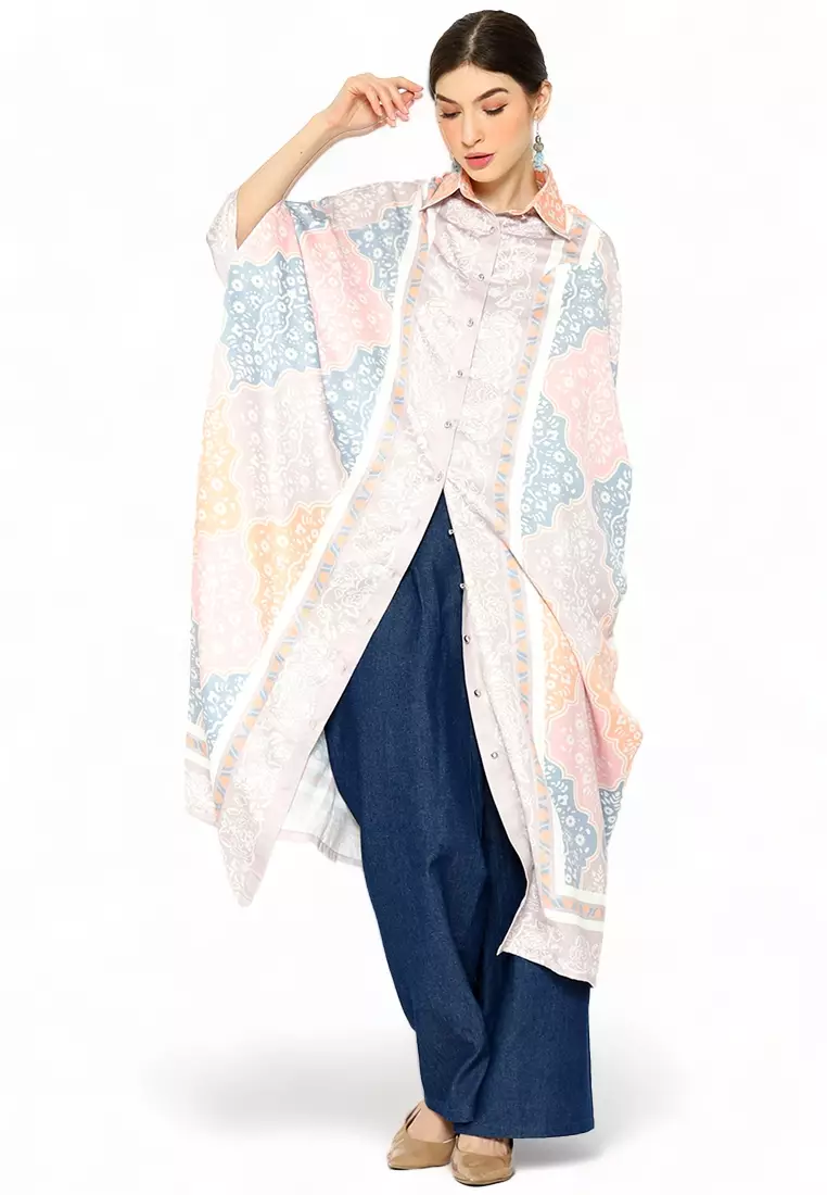 Kanzi Collared Kaftan
