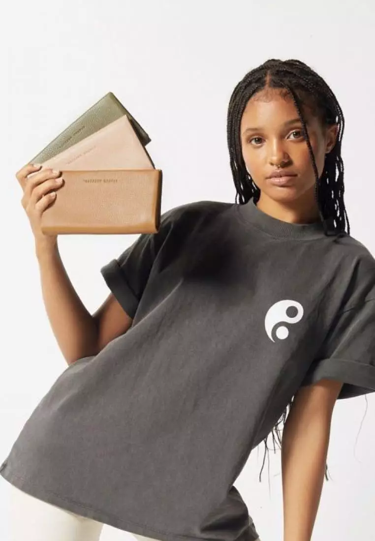 Buy Status Anxiety Status Anxiety Nevermind Leather Wallet Tan 2023 Online ZALORA Philippines