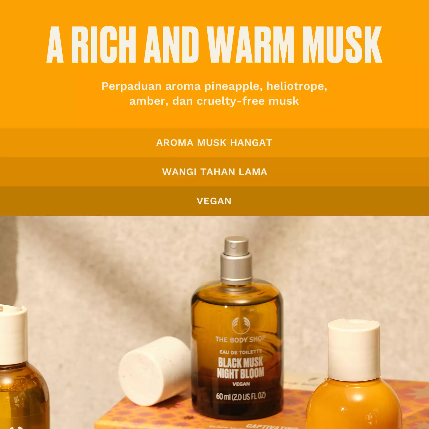 Edt black hotsell musk 60ml