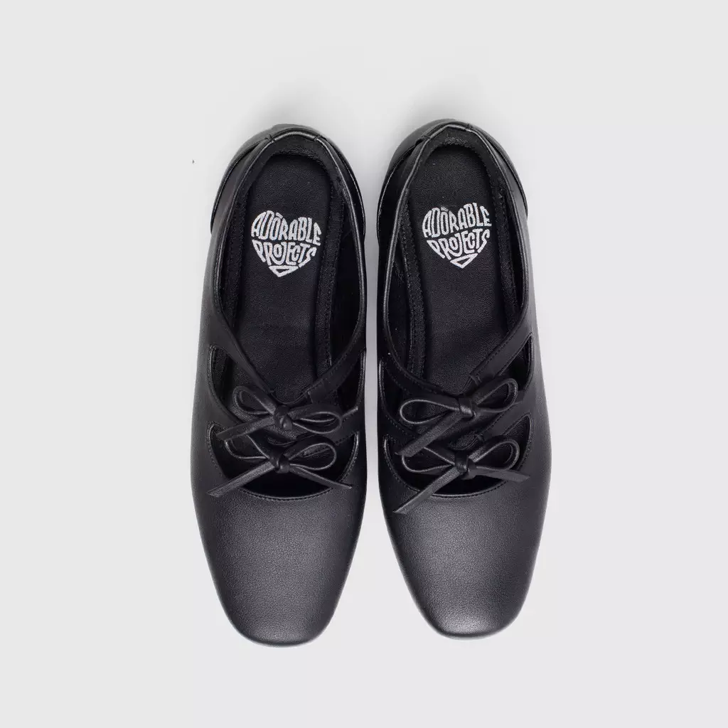 Madison Flat Shoes Black