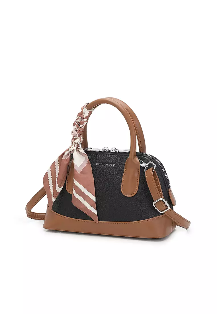 Women's Top Handle Bag / Sling Bag / Crossbody Bag / Shoulder Bag (手拿袋 / 斜孭袋 / 單肩包) - 黑色
